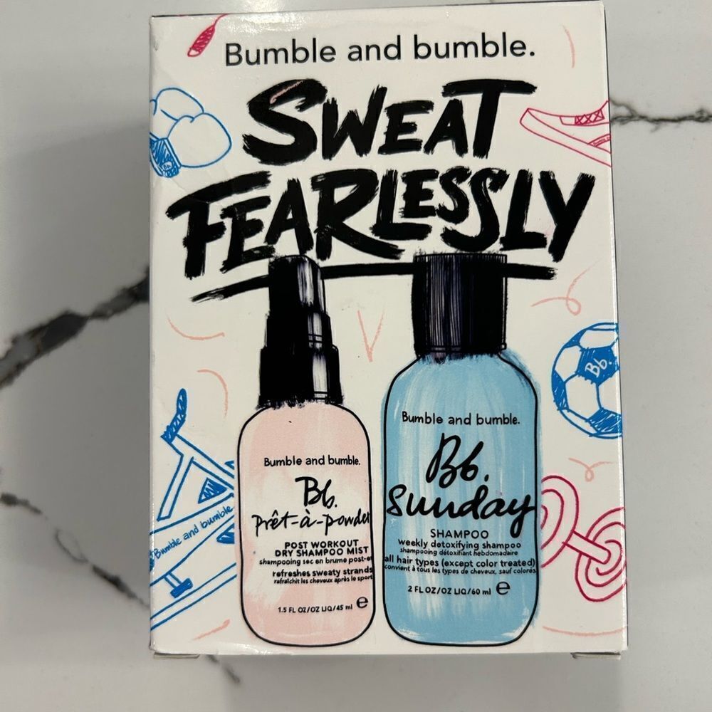 Bumble and bumble sweat fearlessly set